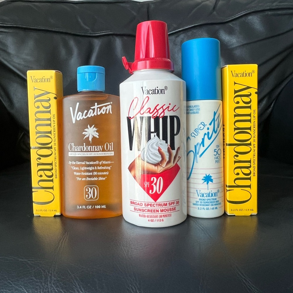 Vacation Sunscreen and Sun Oil Bundle☀️